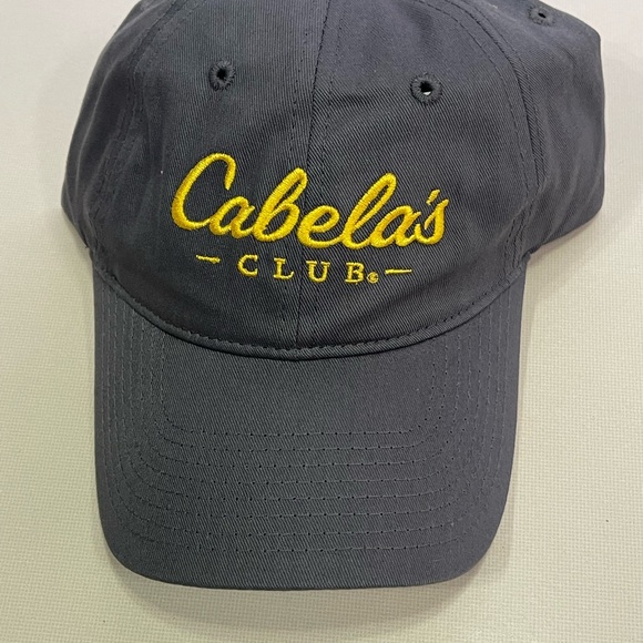 Cabela's Gray Cap with Green Logo - Picture 1 of 6